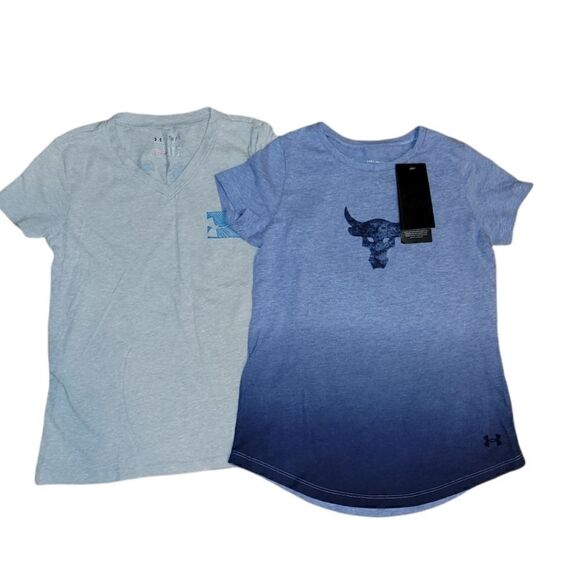 NWT Under Armour Project Rock Tshirt Bundle S XS - Picture 1 of 11